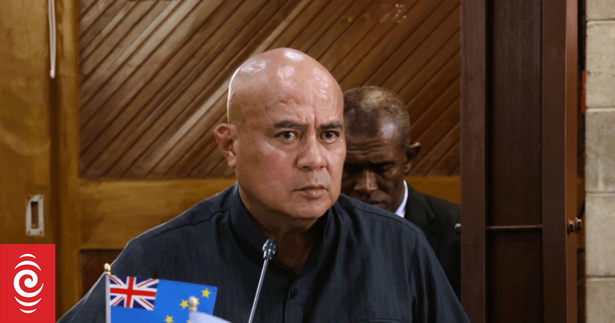 Tuvalu Prime Minister Feleti Teo says infrastructure key to island's future