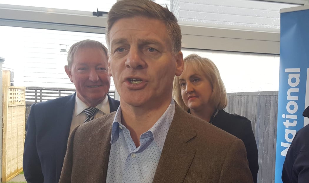 Bill English on Sunday announcing the policy.