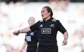 Fiaoo Faamausili of New Zealand in action.