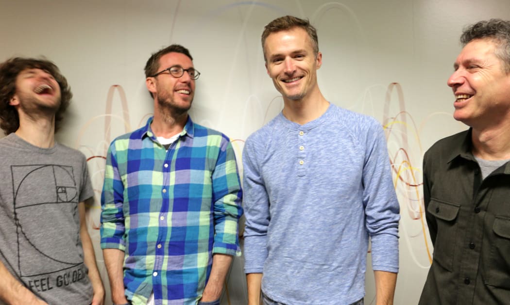 Snarky Puppy's Michael League, Bill Laurance and Bob Reynolds