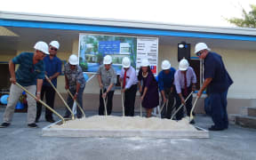 Jail and police facility in the Marshall Islands
