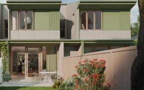 Artists mock up of house plan