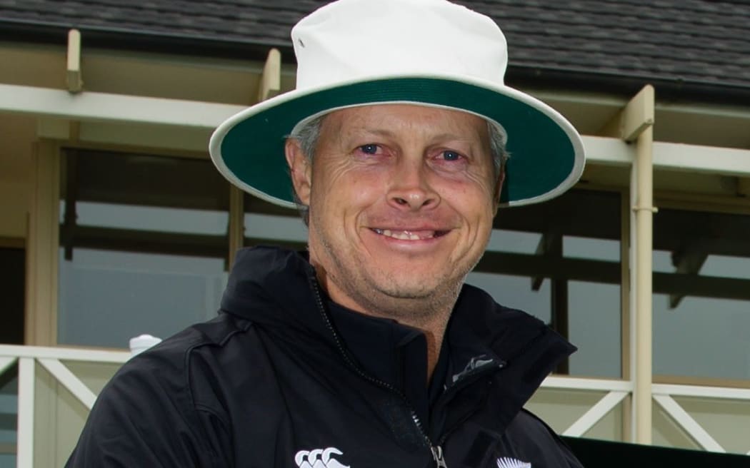 NZ Cricket spin bowling coach Paul Wiseman.