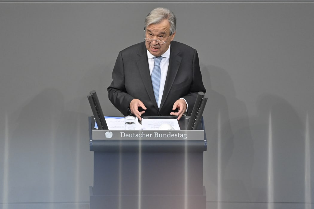 The Secretary General of the United Nations (UN) Antonio Guterres.