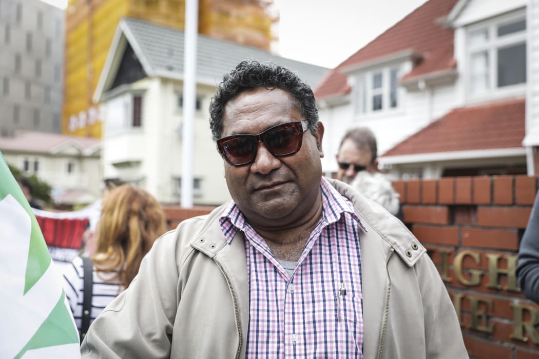 Sai Lea Lea, spokesperson for the Wellington branch of Fiji Democracy and Freedom Movement