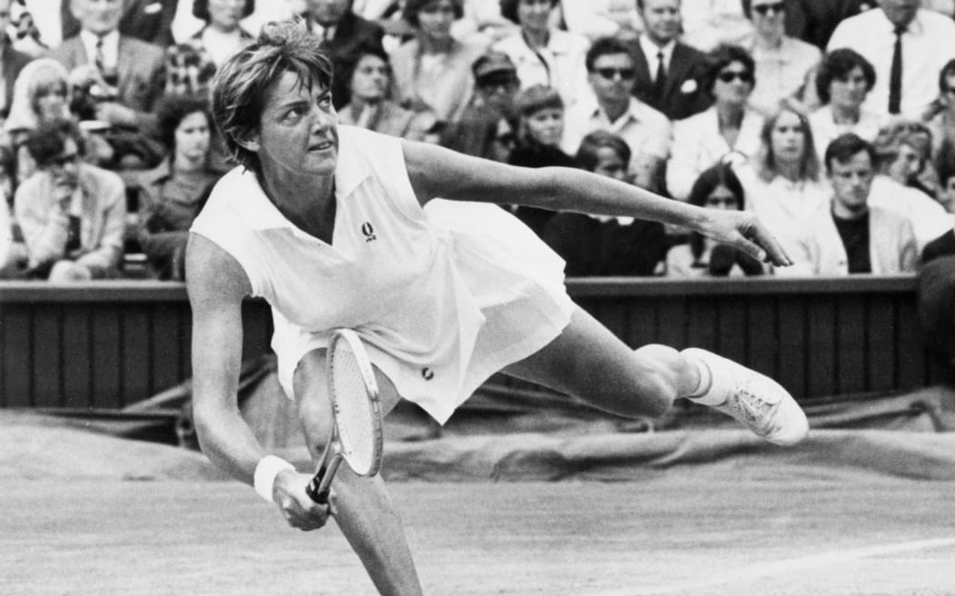Australian tennis player Margaret Court-Smith at the 1970 Wimbledon championships in London.