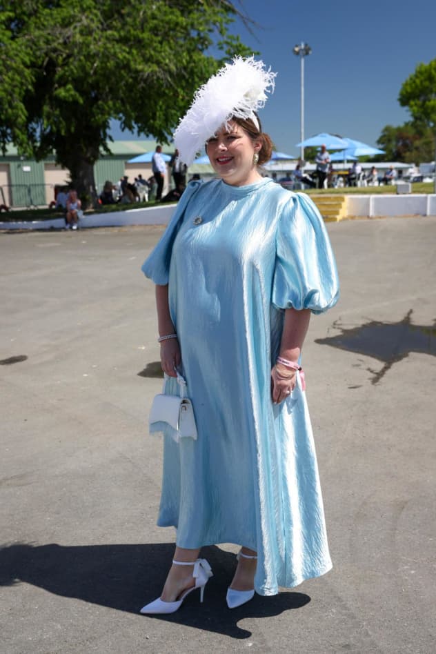 Lisa Reynolds at the New Zealand Trotting Cup at Addington Raceway on 11 November, 2025.