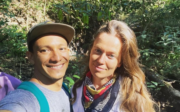 Bergen Graham and husband Oscar.