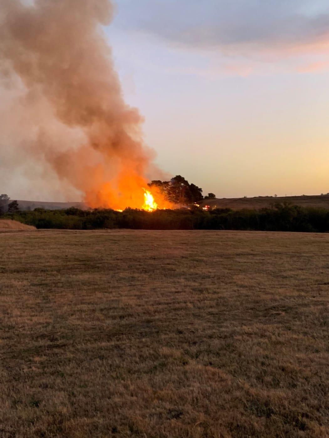 Meremere fire.