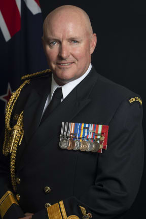 Joint forces commander Rear Admiral Jim Gilmour