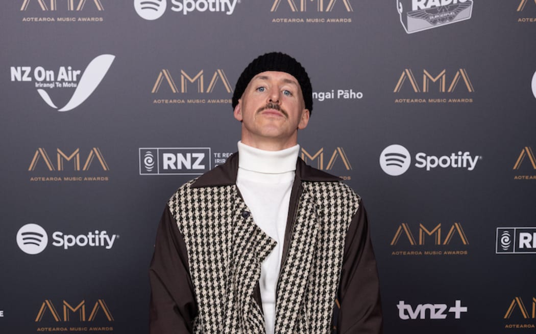 Tom Scott at the Aotearoa Music Awards on 30 May, 2024.