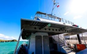 On board the Island Direct ferry.