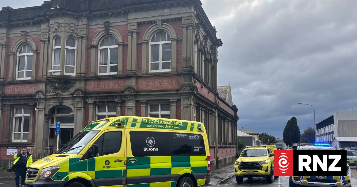 Emergency services called to Nelson Police Station