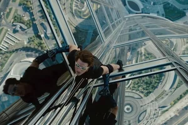 Cruise has said he and the production team spent months preparing for the Burj Khalifa climb in Mission: Impossible - Ghost Protocol.