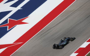Lewis Hamilton at the US Grand Prix.