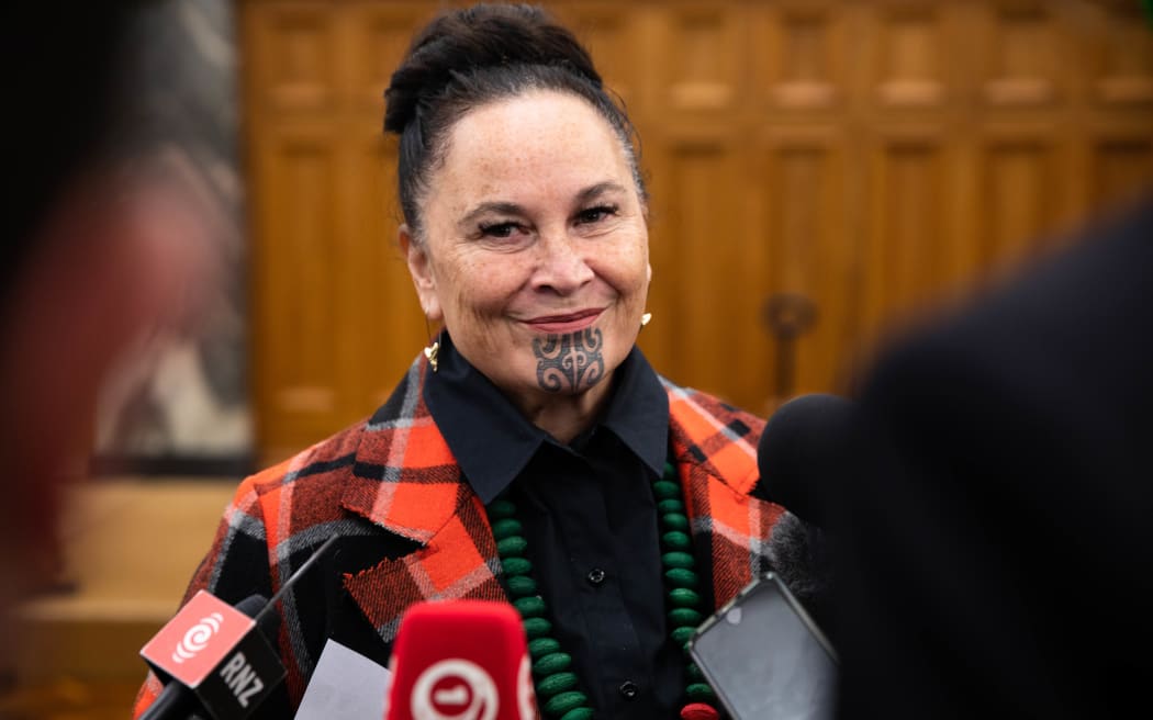 Te Pāti Māori co-leader Debbie Ngarewa-Packer