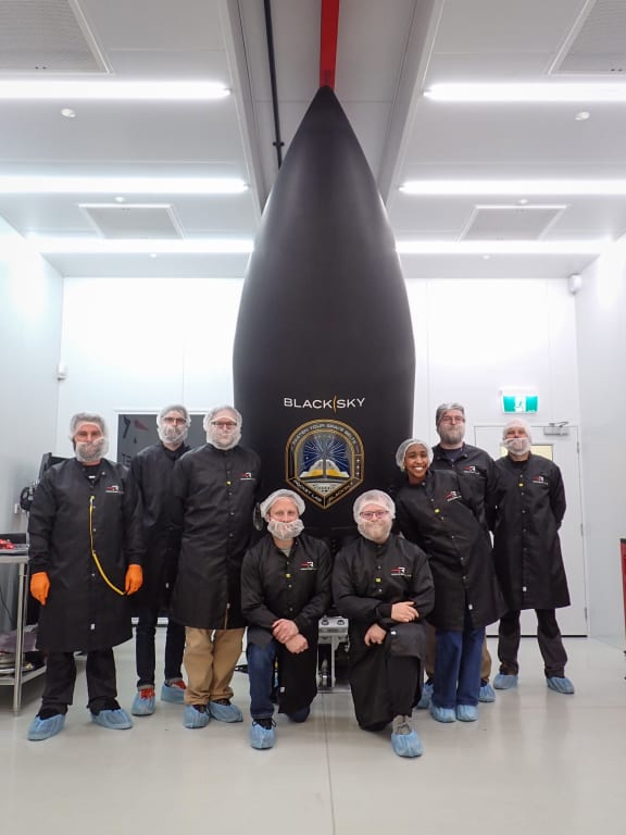 BlackSky's first Gen-3 satellite recently completed encapsulation onto an Electron rocket at Rocket Lab's Launch Complex 1 in in New Zealand.