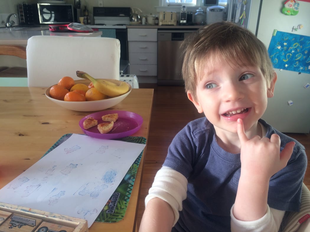 Harry Mackeson-Smith turns five in October.