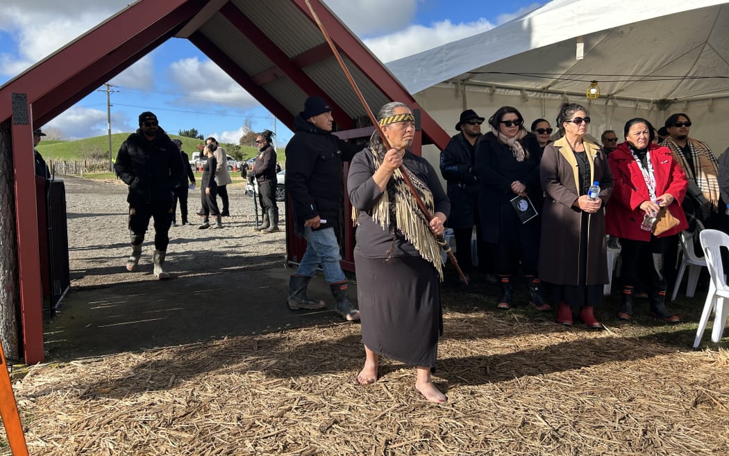 Te Pāti Māori MP Takutai Tarsh Kemp service.