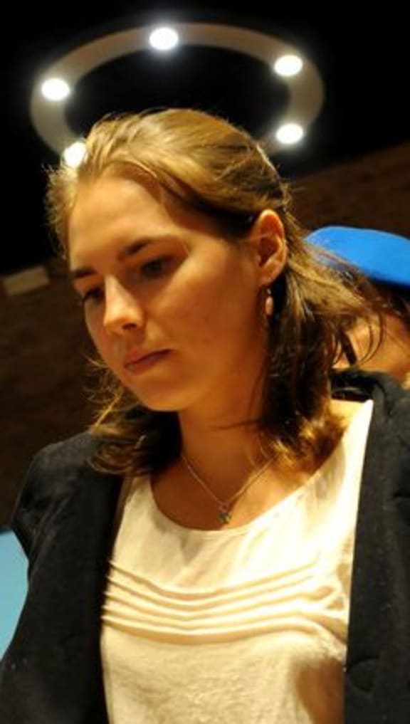 Amanda Knox.