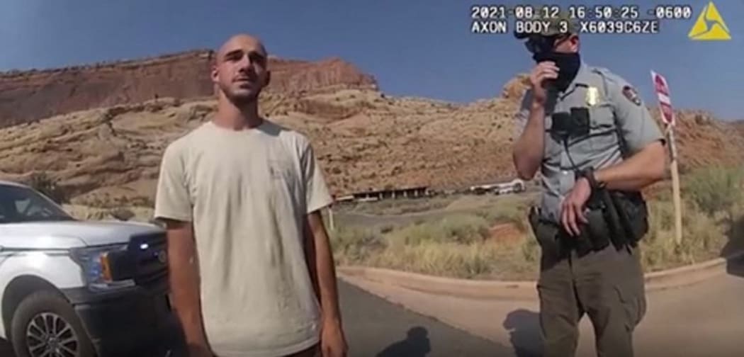 Bodycam footage showing Brian Laundrie speaking with police in Utah prior to Gabby Petito's death.
