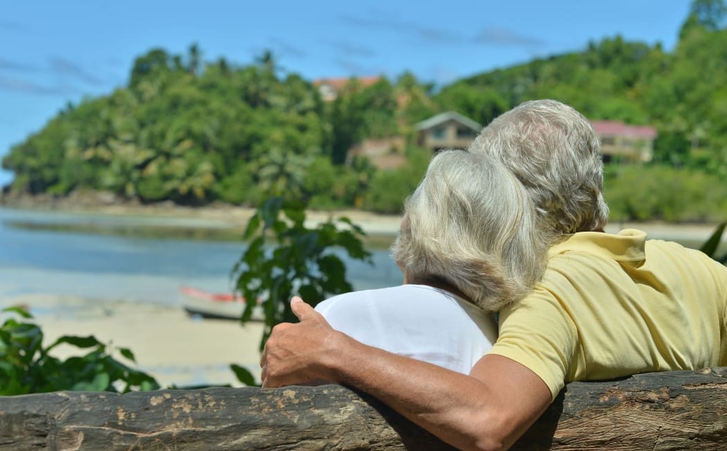Elderly couple
