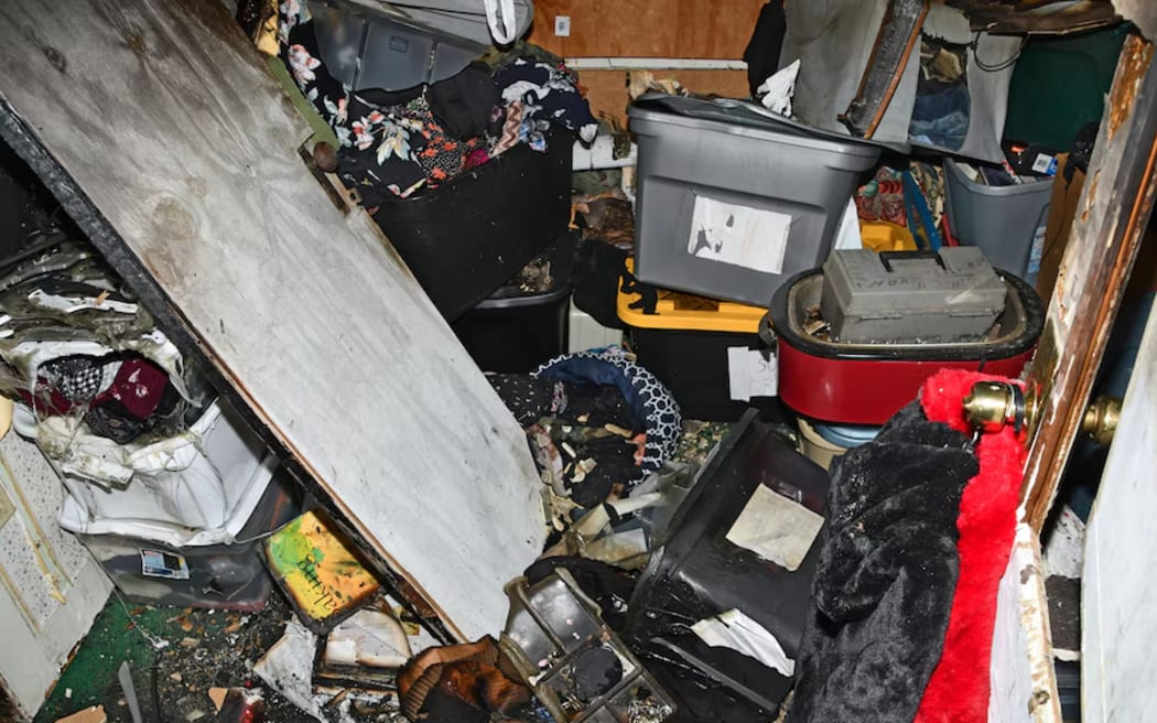 The man said he had not left the property in more than a decade.