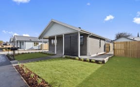 Kāinga Ora has built 10 one-bedroom houses on Richmond and Charles streets in central Blenheim.