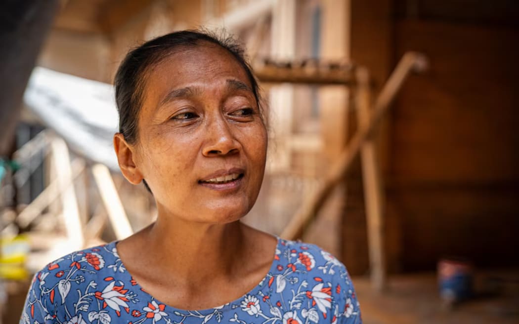 Putu Oka Darmiati says last week's floods were the worst she has seen.
