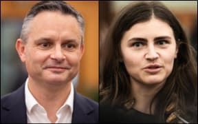 James Shaw and Chloe Swarbrick