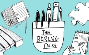 The Boring Talks logo (Supplied)
