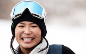 American snowboarder Chloe Kim.