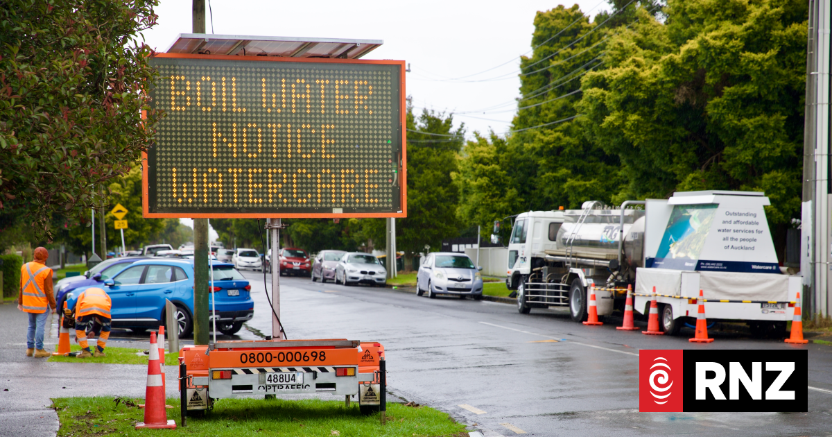 Boil water notice lifted for Auckland suburbs