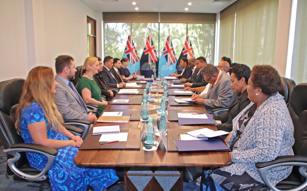 Bilateral meeting with governments of NZ and Fiji in Nadi on 16 March 2023.