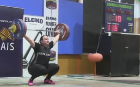 New Zealand weightlifter Laurel Hubbard