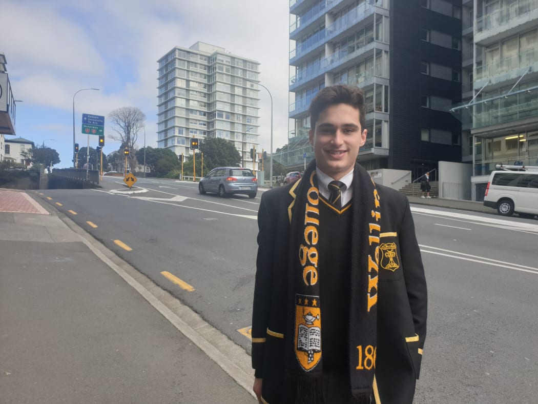 Wellington College Queer-Straight Alliance founding member Joel Tebbs.