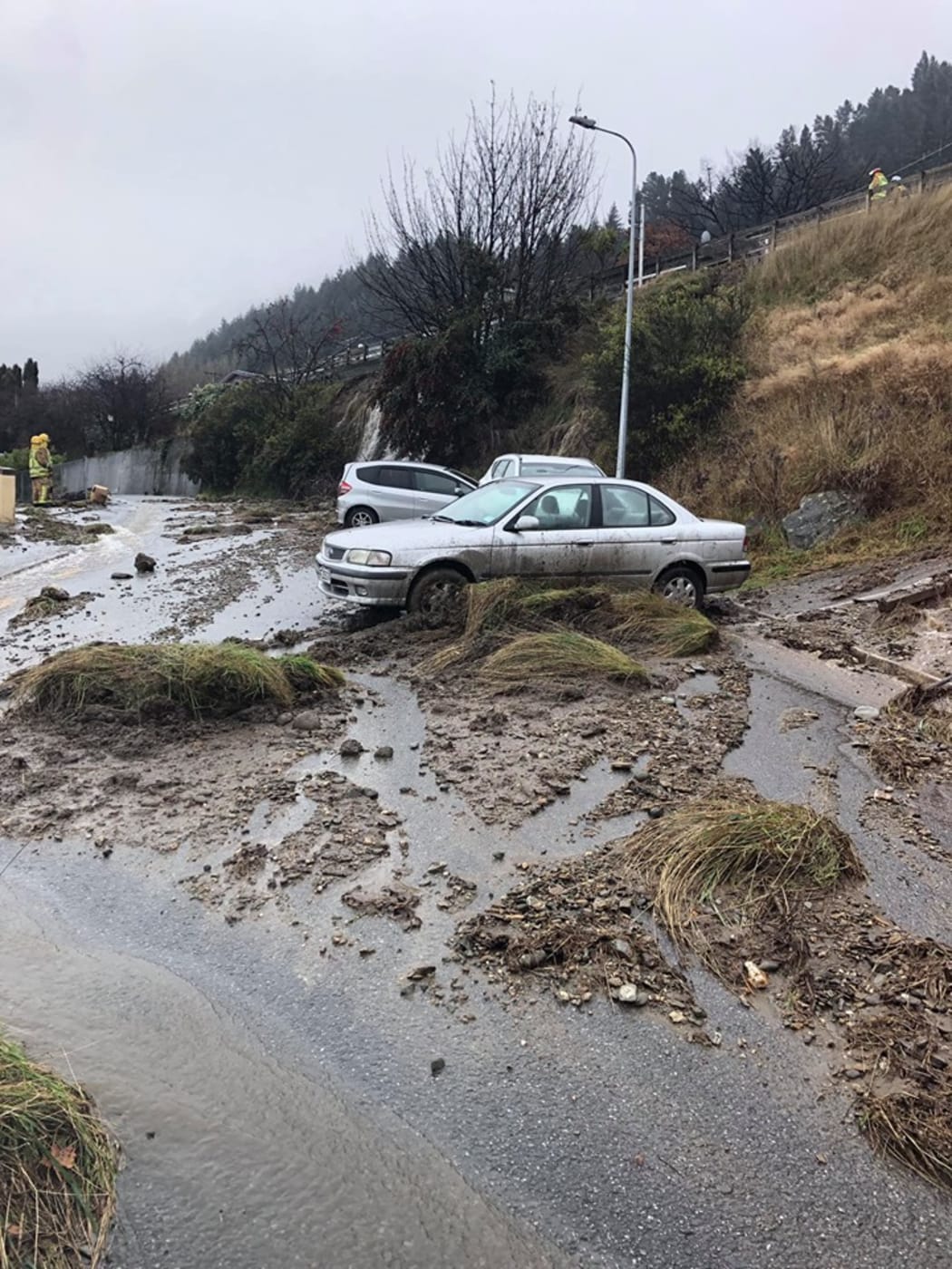 Flooding in Queenstown.