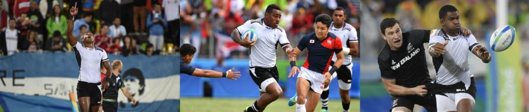 Olympic gold medallists Leone Nakarawa, Josua Tuisova and Vatemo Ravouvou have been named in the Flying Fijians team.