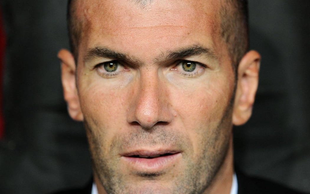 New Real Madrid coach Zinedine Zidane