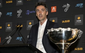 ASB Classic tennis tournament director Nicolas Lamperin.