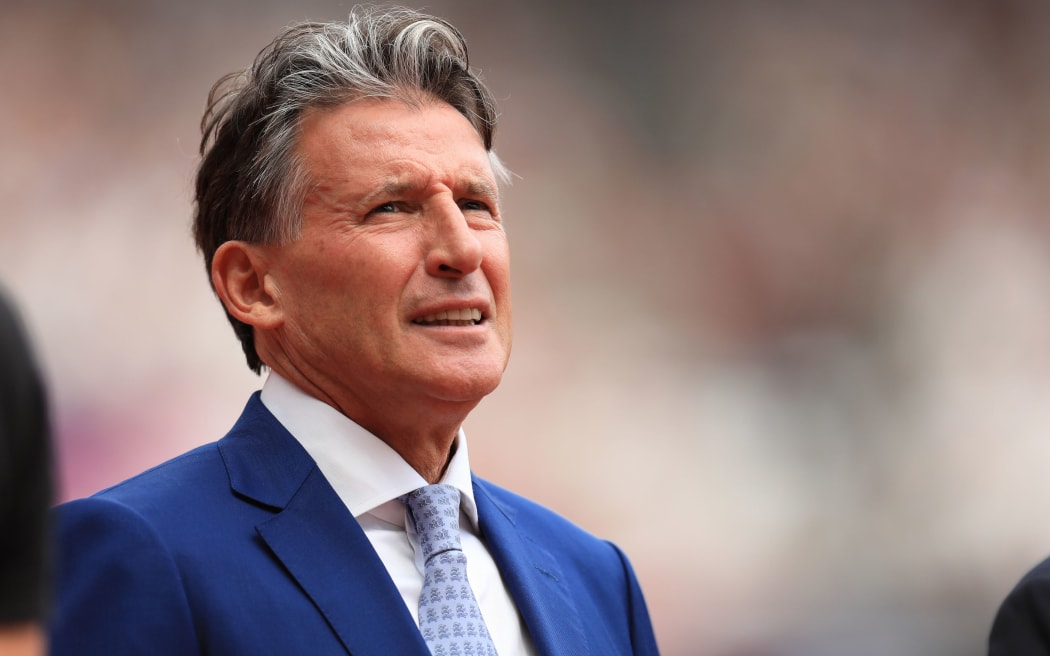 IAAF chief Lord Sebastian Coe.