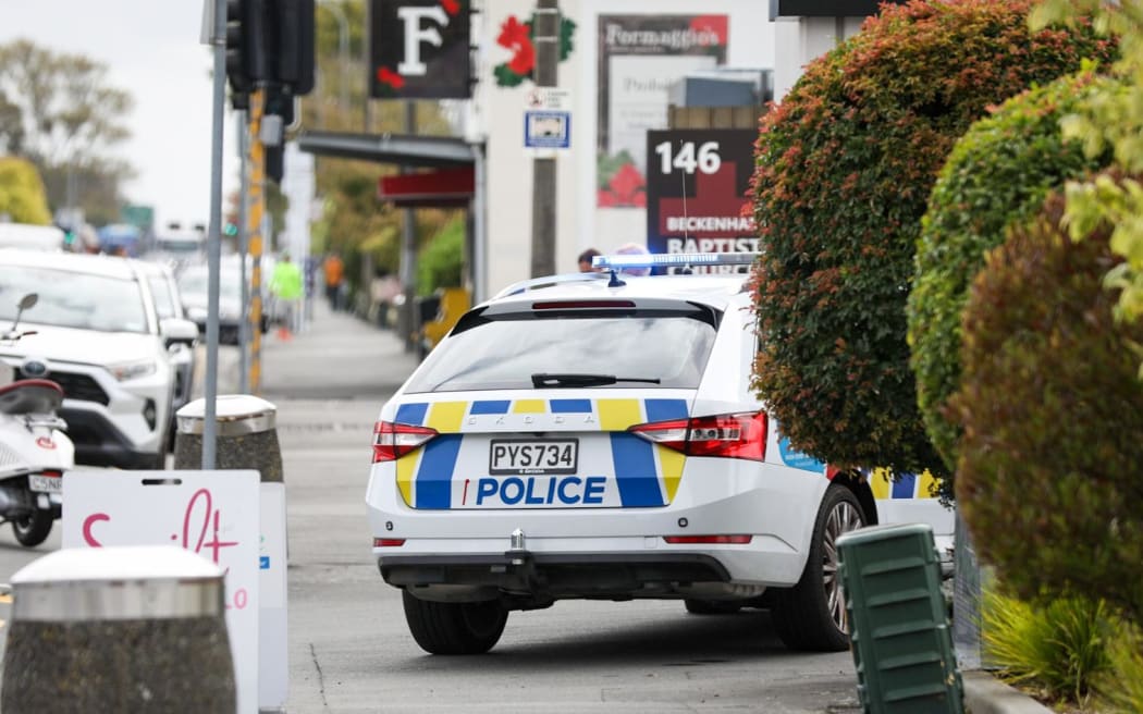 Police evacuated properties in Sydenham on Monday 24 March 2025 after a threat.