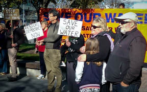 Protestors say government's sacking of Canterbury Regional Council is a breach of natural justice