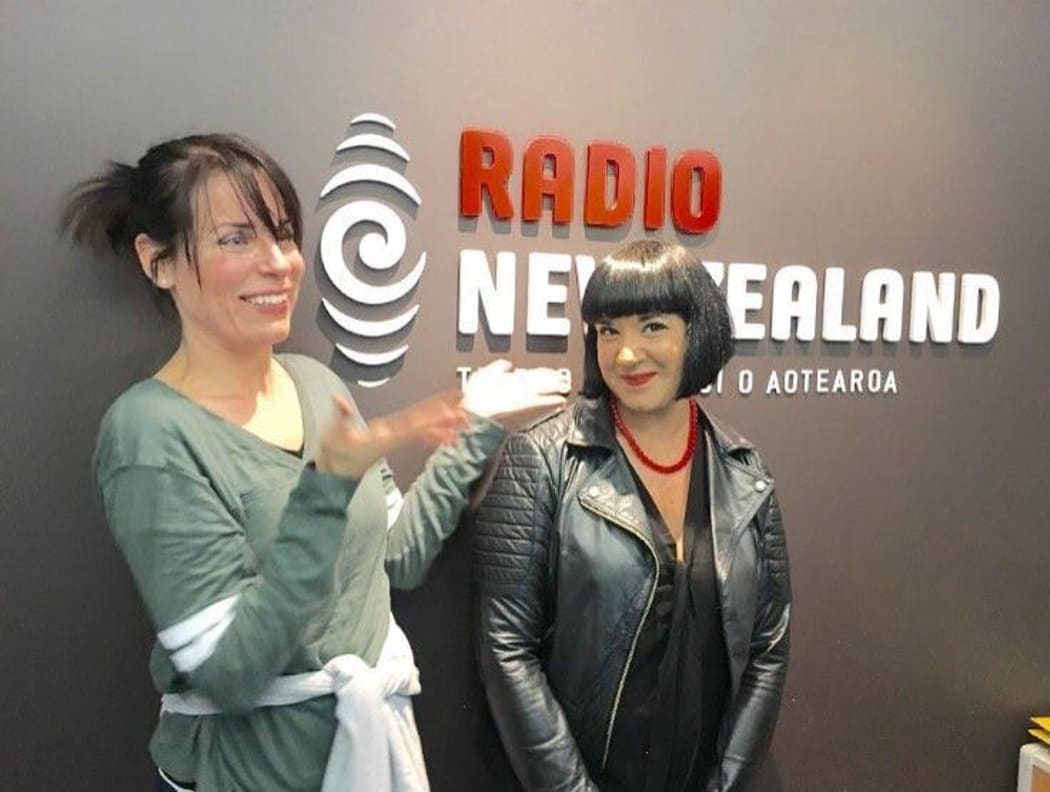 Lisa Suckdog and Kiran Dass