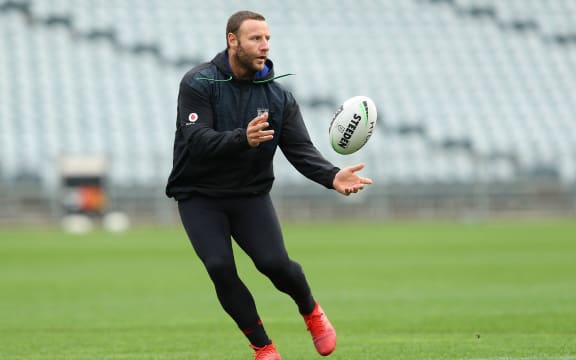 Blake Green Warriors training Gosford.