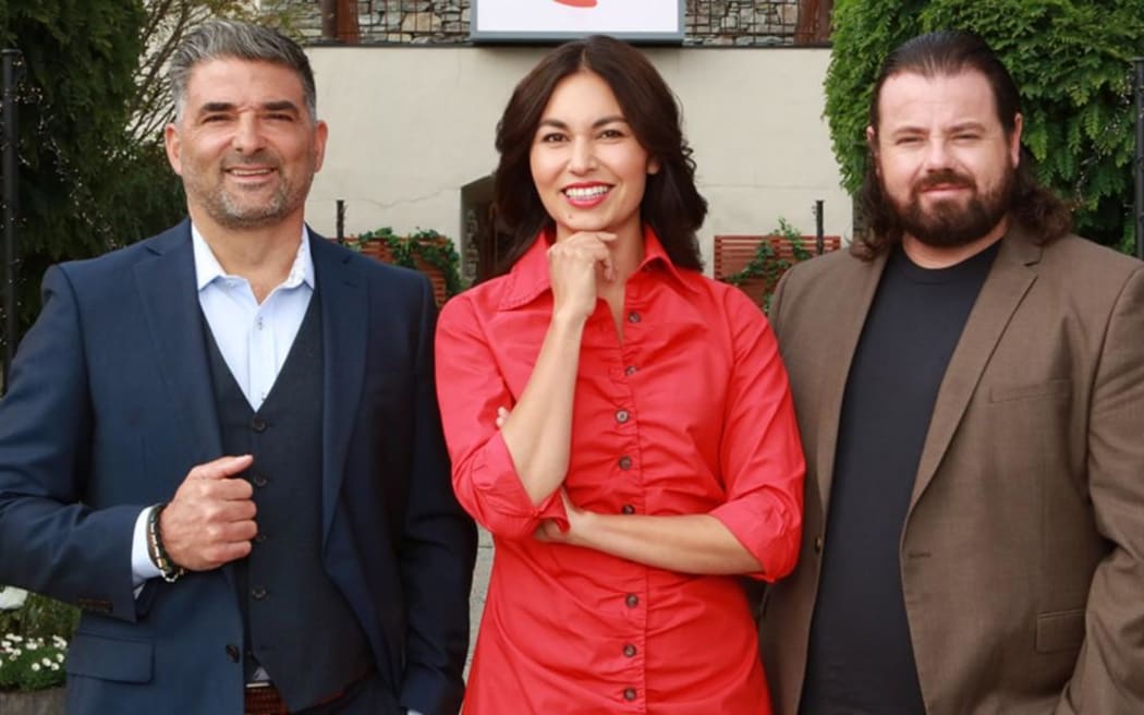 Photograph of the MasterChef NZ judges for 2022