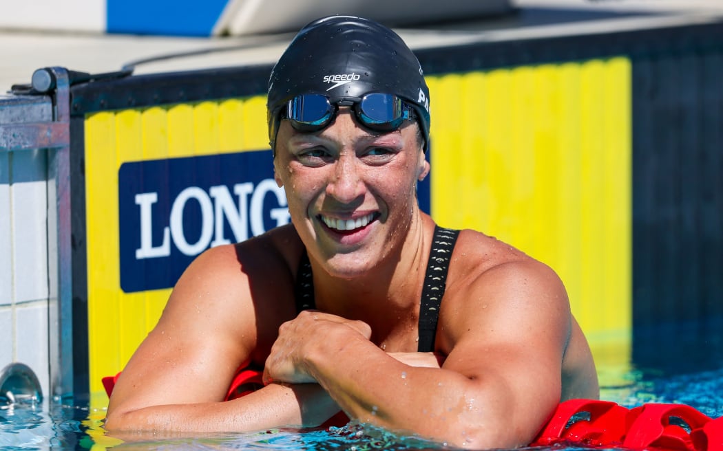 New Zealand para-swimmer Sophie Pascoe.