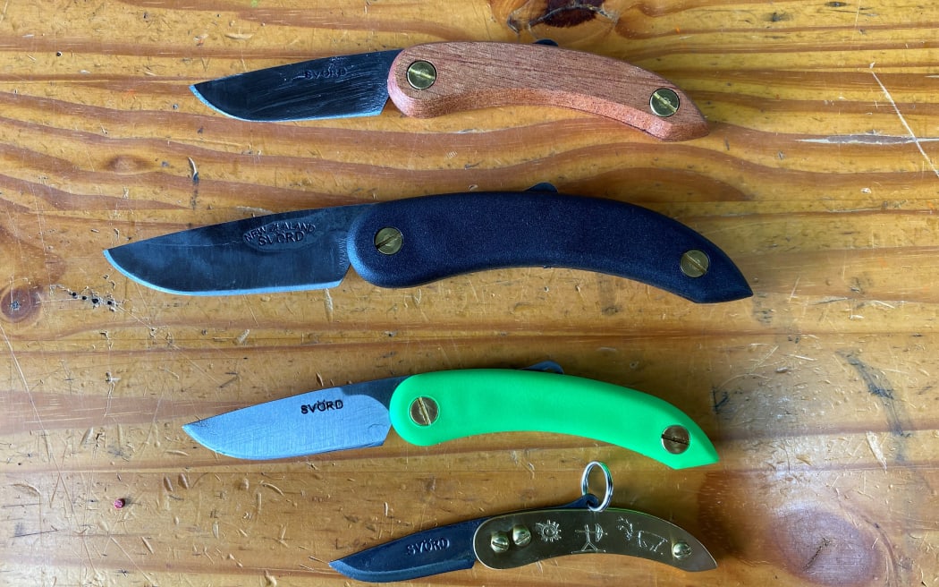 A range of the popular Peasant Knives with a variety of handles