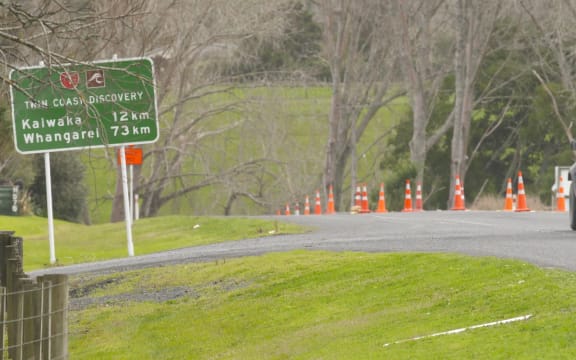 State Highway 1 to Northland, quiet as Auckland is under level 3 restrictions.