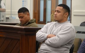 Taniela Siale (left) and Suliasi Fangatua.
